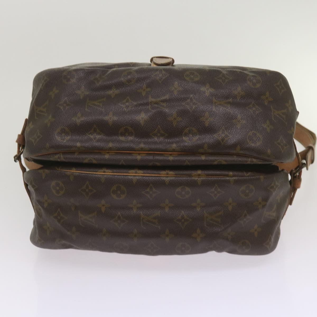LOUIS VUITTON Monogram Saumur 35 Shoulder Bag M42254 LV 66289
