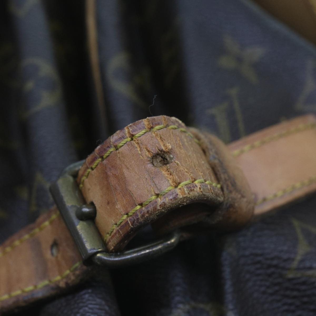 LOUIS VUITTON Monogram Saumur 35 Shoulder Bag M42254 LV 66289