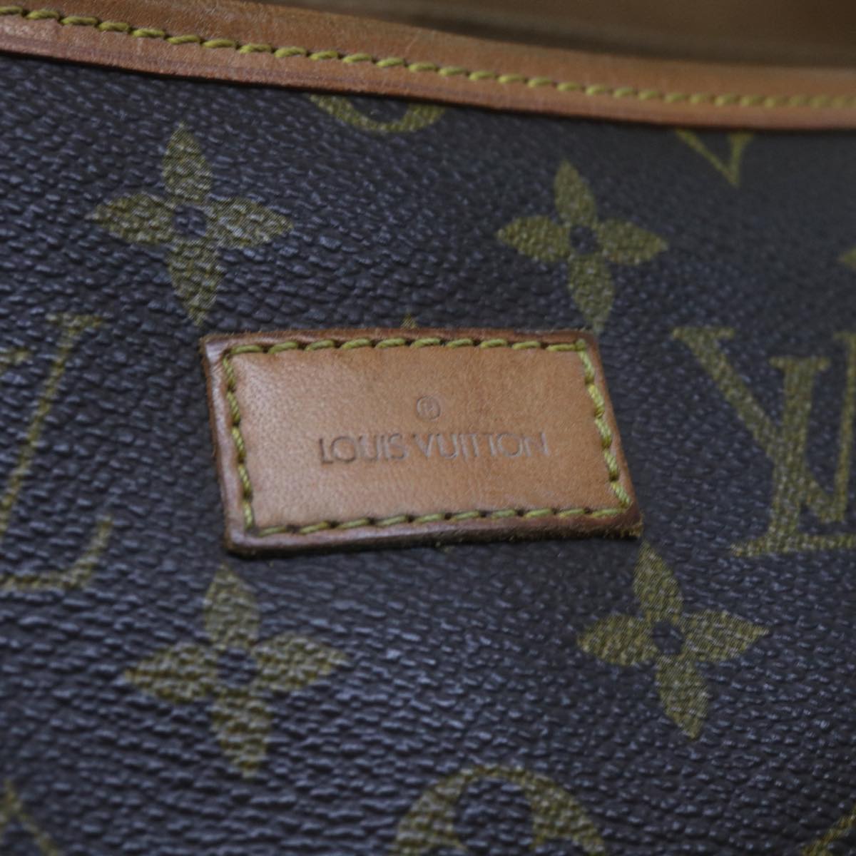 LOUIS VUITTON Monogram Saumur 35 Shoulder Bag M42254 LV 66289