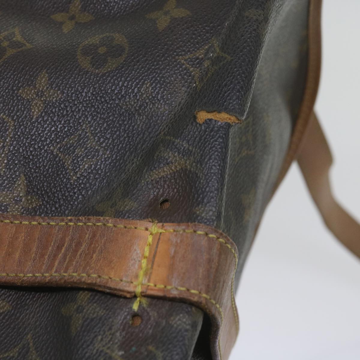 LOUIS VUITTON Monogram Saumur 35 Shoulder Bag M42254 LV 66289