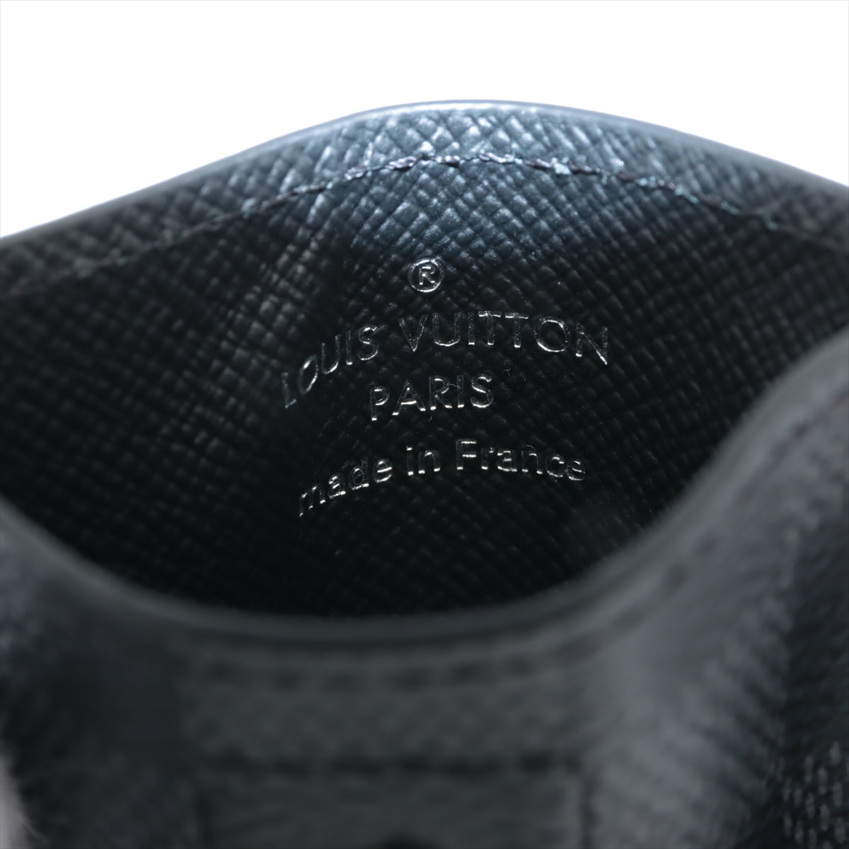 Louis Vuitton Damier Porte Jaeger Le Coultre  N60246 Black Passport