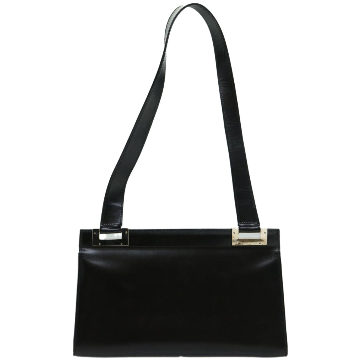 GUCCI Shoulder Bag Patent leather Black  66351