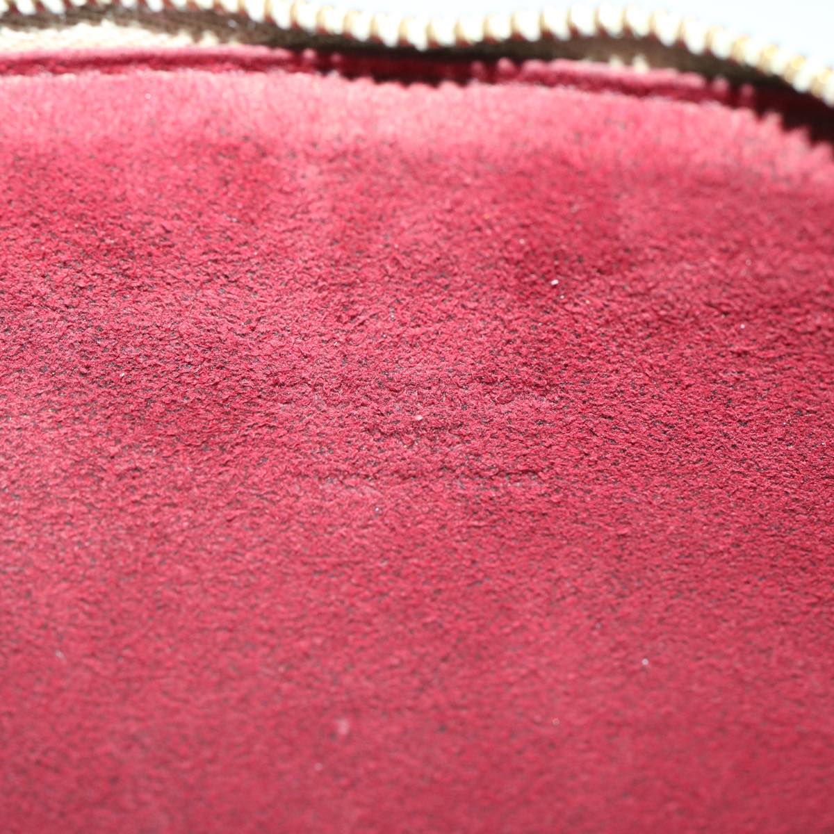 LOUIS VUITTON Multicolor Pochette Accessoires Pouch White M92649 LV 66409
