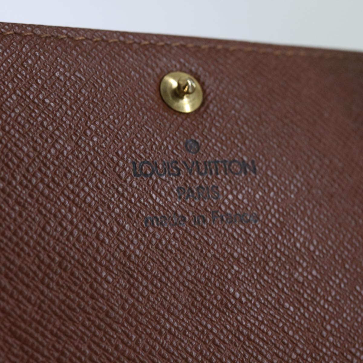 LOUIS VUITTON Monogram Graffiti Porte Monnaie Credit Khaki M92188 LV 66413