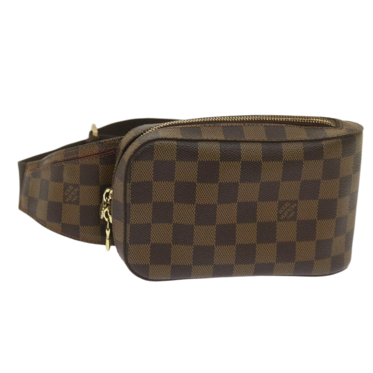 LOUIS VUITTON Damier Ebene Geronimos Shoulder Bag N51994 LV 66444