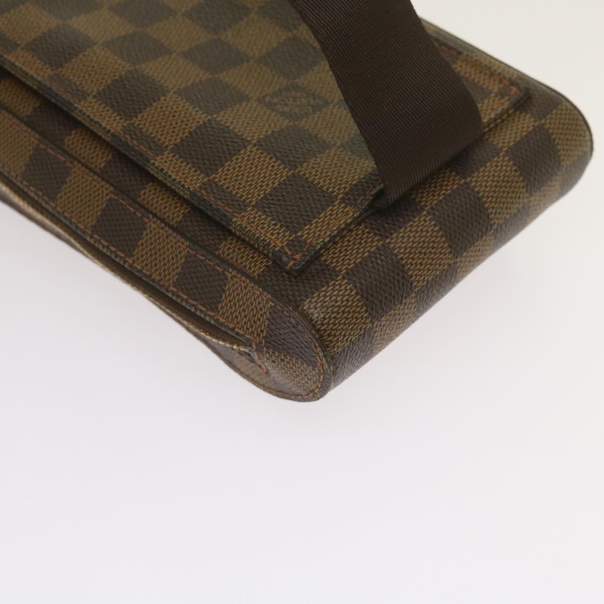 LOUIS VUITTON Damier Ebene Geronimos Shoulder Bag N51994 LV 66444