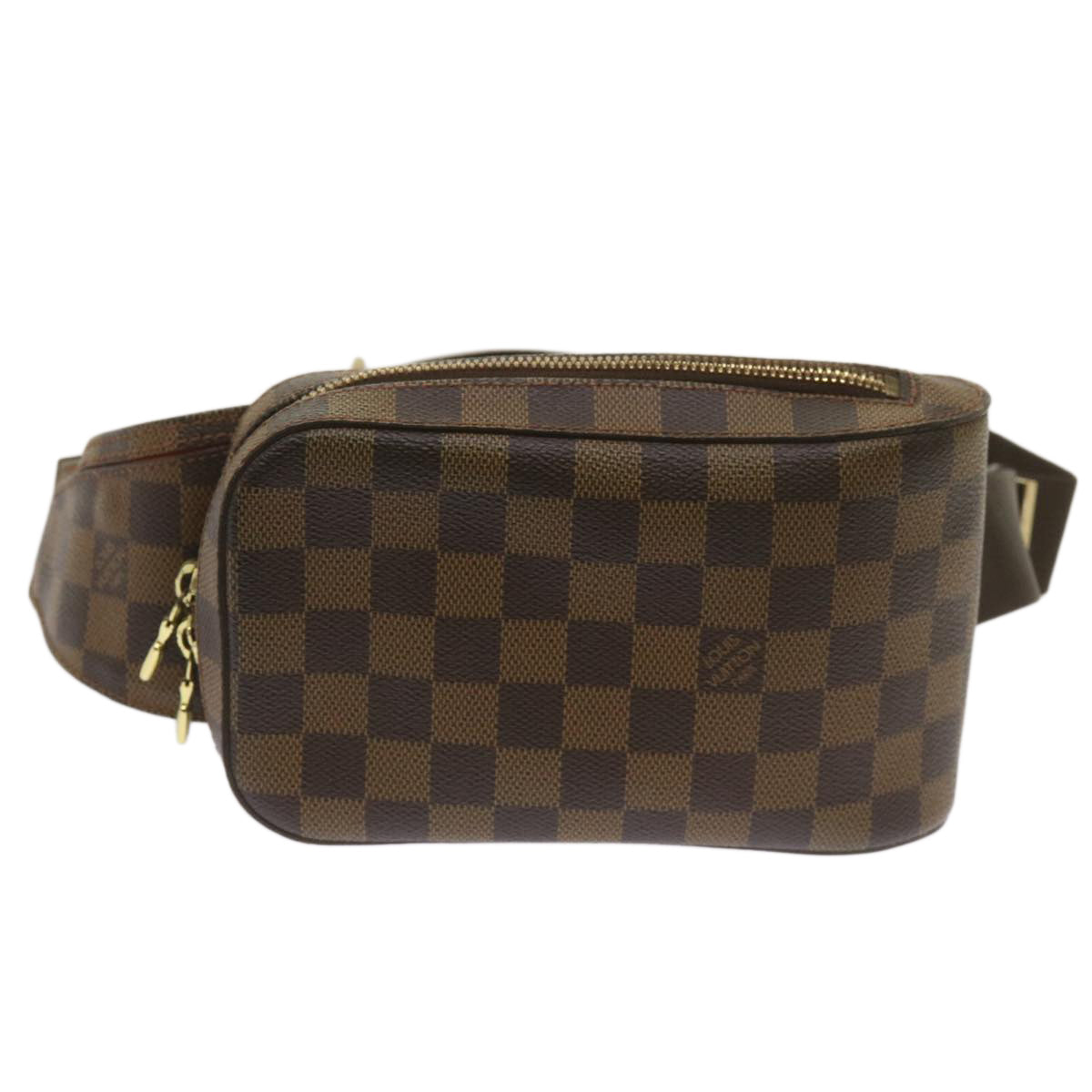 LOUIS VUITTON Damier Ebene Geronimos Shoulder Bag N51994 LV 66444