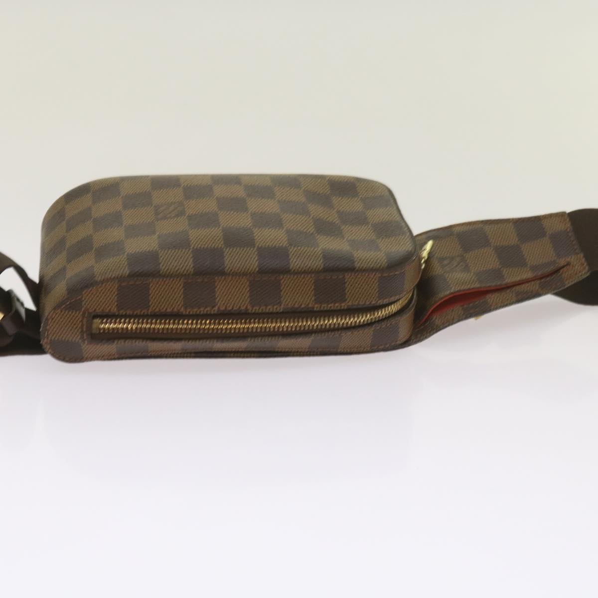 LOUIS VUITTON Damier Ebene Geronimos Shoulder Bag N51994 LV 66444