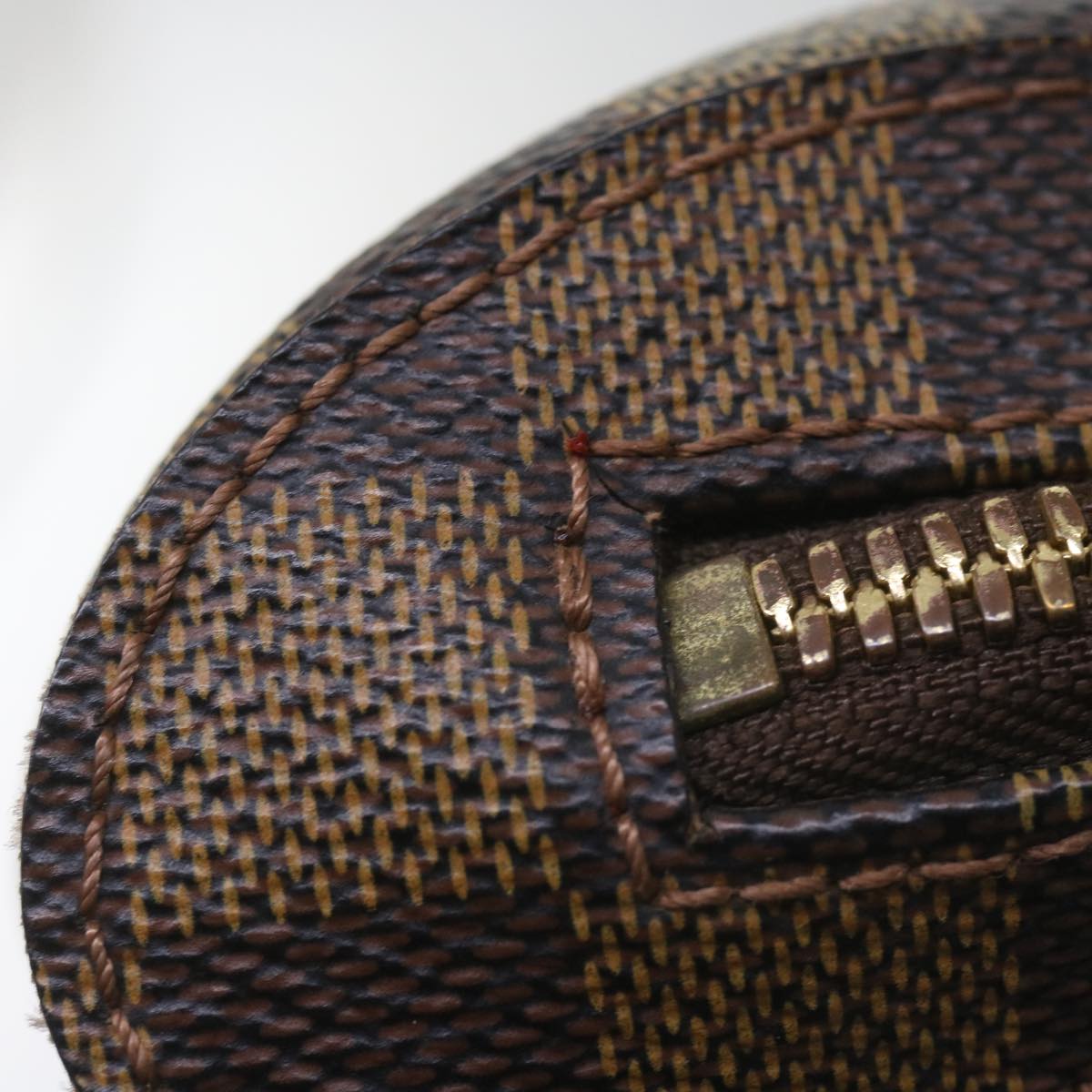 LOUIS VUITTON Damier Ebene Geronimos Shoulder Bag N51994 LV 66444