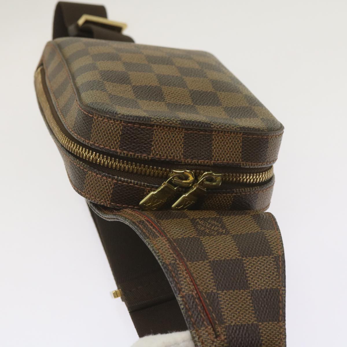 LOUIS VUITTON Damier Ebene Geronimos Shoulder Bag N51994 LV 66444