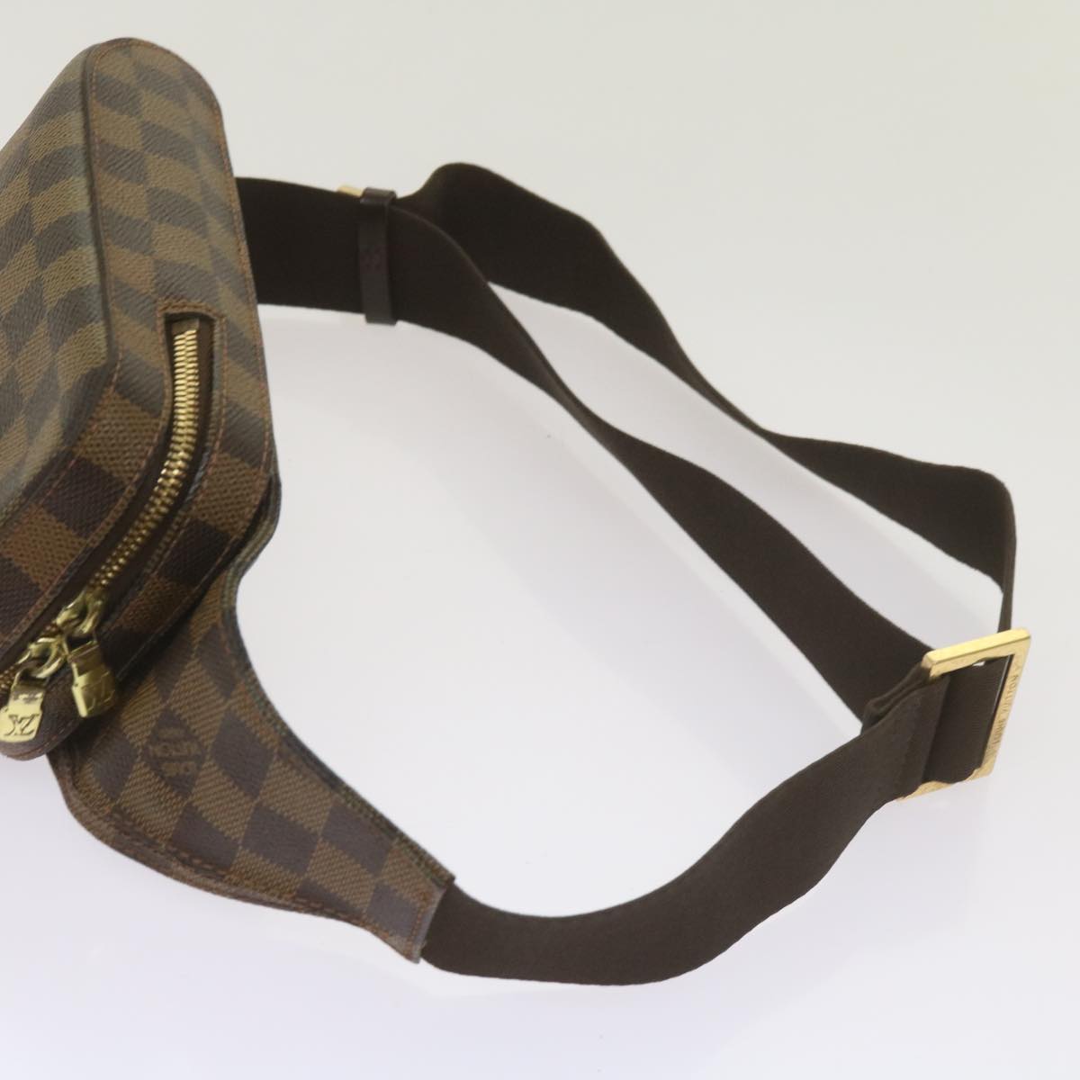 LOUIS VUITTON Damier Ebene Geronimos Shoulder Bag N51994 LV 66444