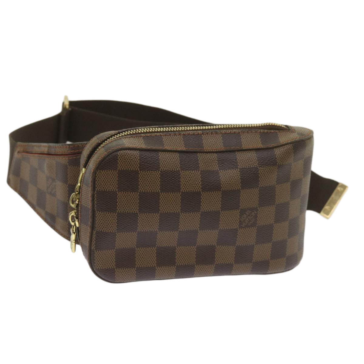 LOUIS VUITTON Damier Ebene Geronimos Shoulder Bag N51994 LV 66445