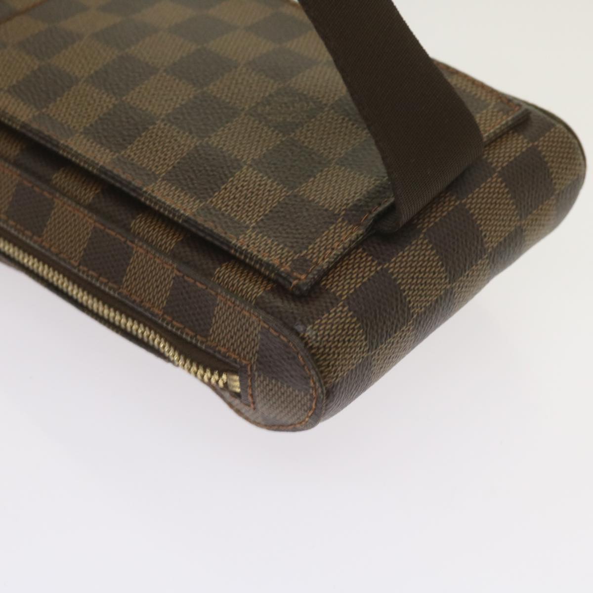 LOUIS VUITTON Damier Ebene Geronimos Shoulder Bag N51994 LV 66445