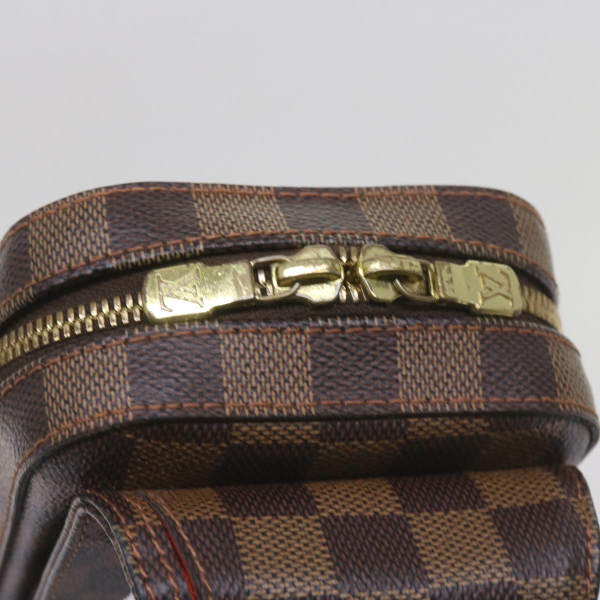 LOUIS VUITTON Damier Ebene Geronimos Shoulder Bag N51994 LV 66445