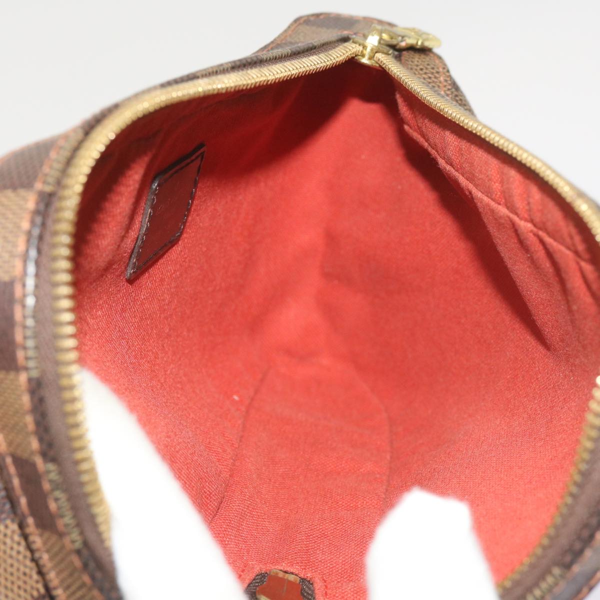 LOUIS VUITTON Damier Ebene Geronimos Shoulder Bag N51994 LV 66445