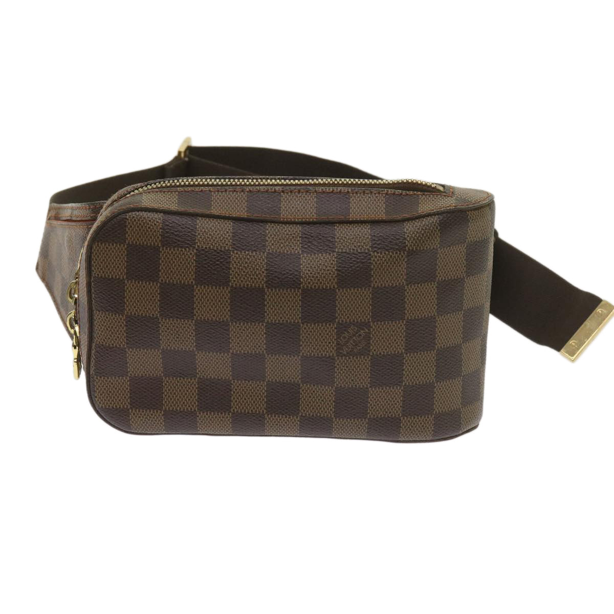 LOUIS VUITTON Damier Ebene Geronimos Shoulder Bag N51994 LV 66445