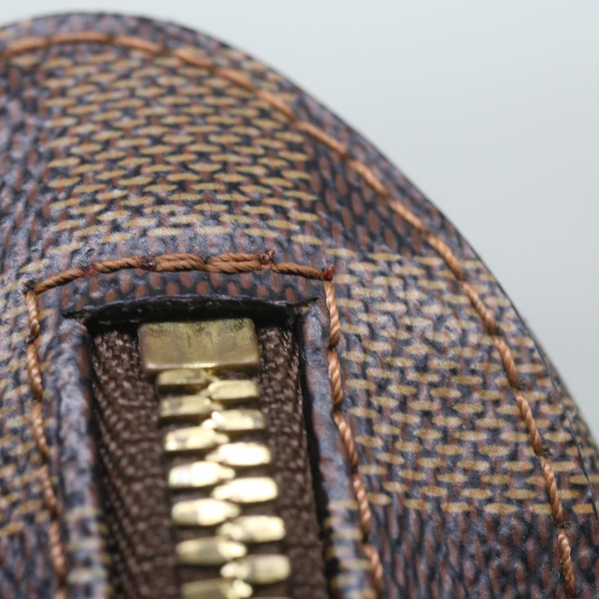 LOUIS VUITTON Damier Ebene Geronimos Shoulder Bag N51994 LV 66445