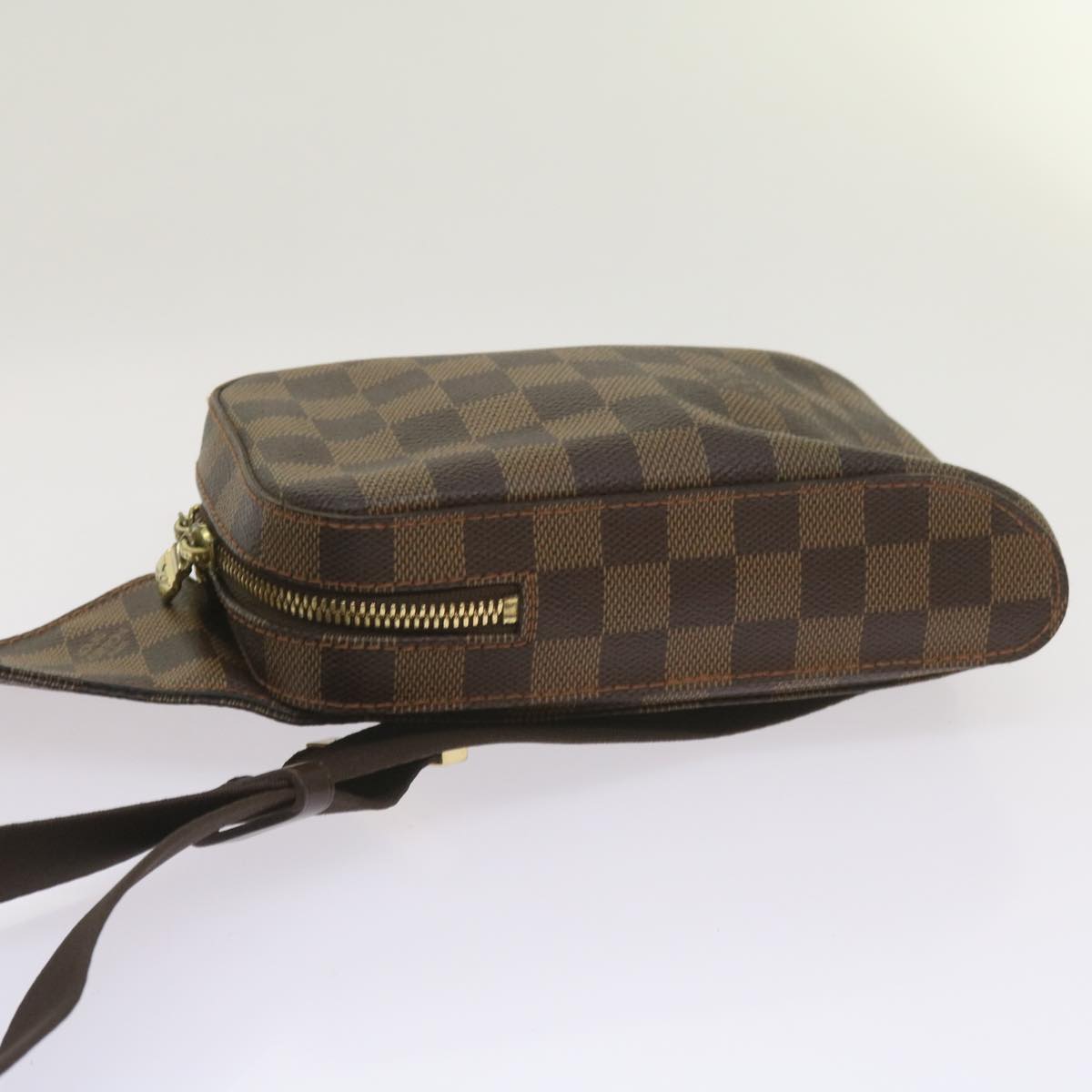 LOUIS VUITTON Damier Ebene Geronimos Shoulder Bag N51994 LV 66445