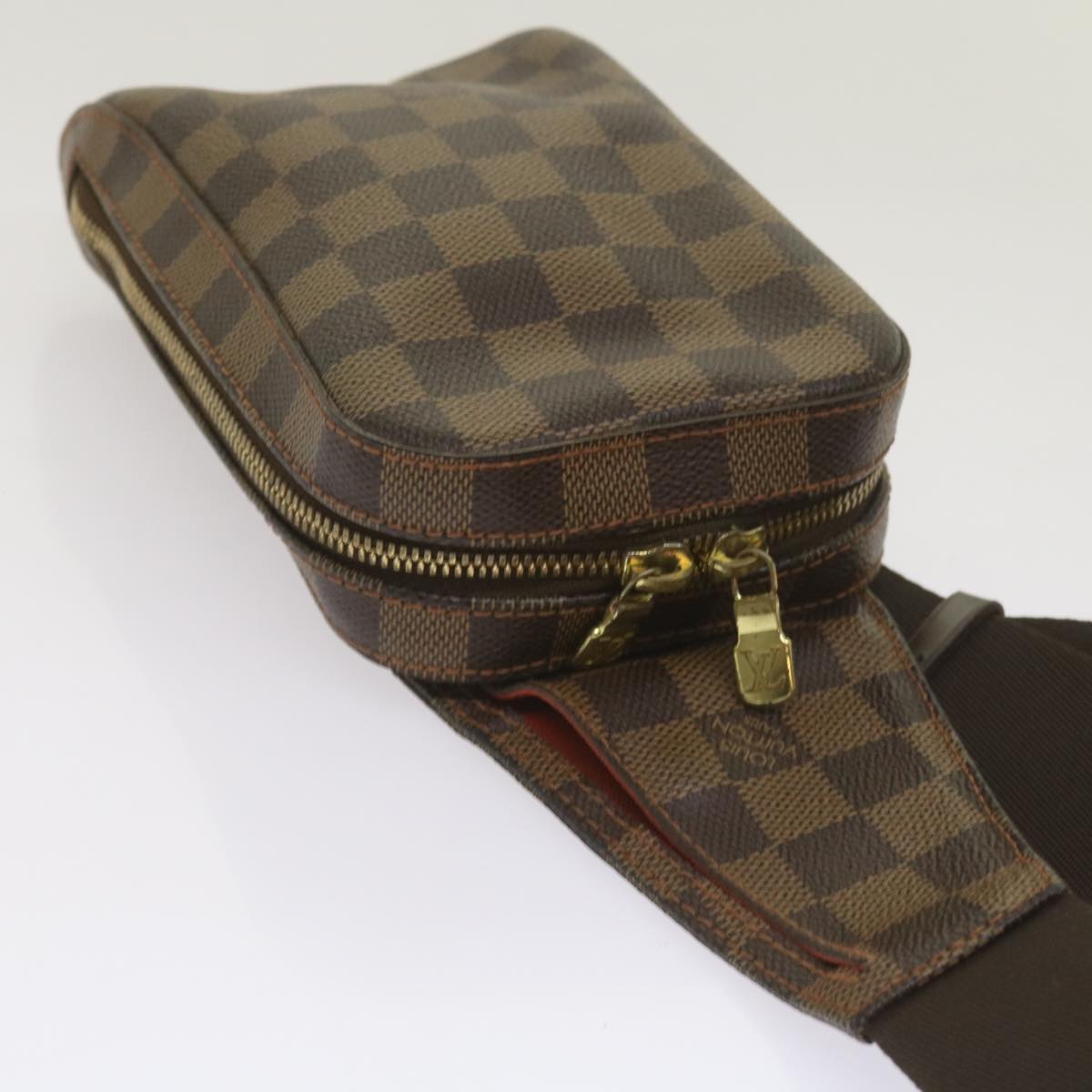 LOUIS VUITTON Damier Ebene Geronimos Shoulder Bag N51994 LV 66445