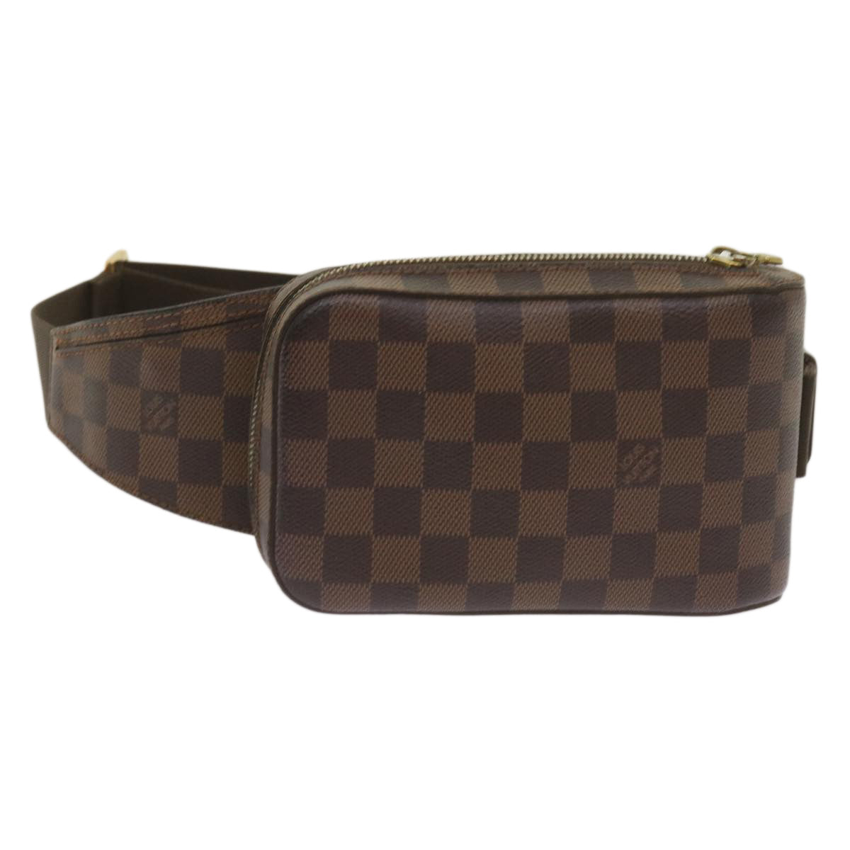 LOUIS VUITTON Damier Ebene Geronimos Shoulder Bag N51994 LV 66446