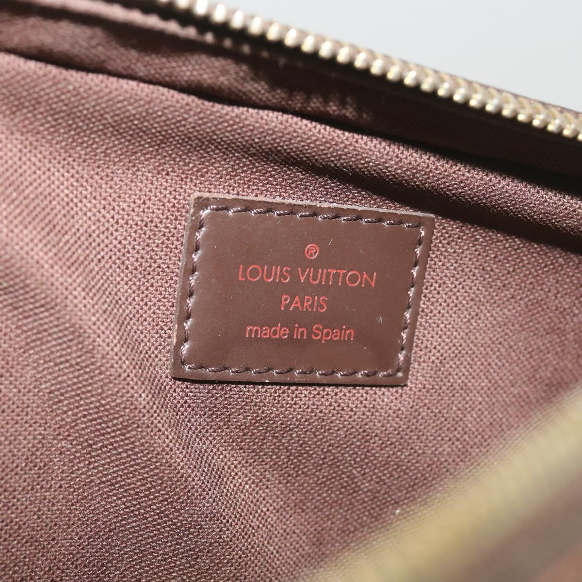 LOUIS VUITTON Damier Ebene Geronimos Shoulder Bag N51994 LV 66446