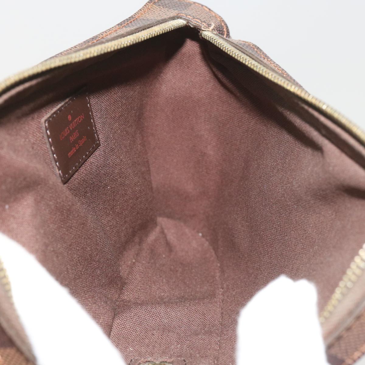 LOUIS VUITTON Damier Ebene Geronimos Shoulder Bag N51994 LV 66446