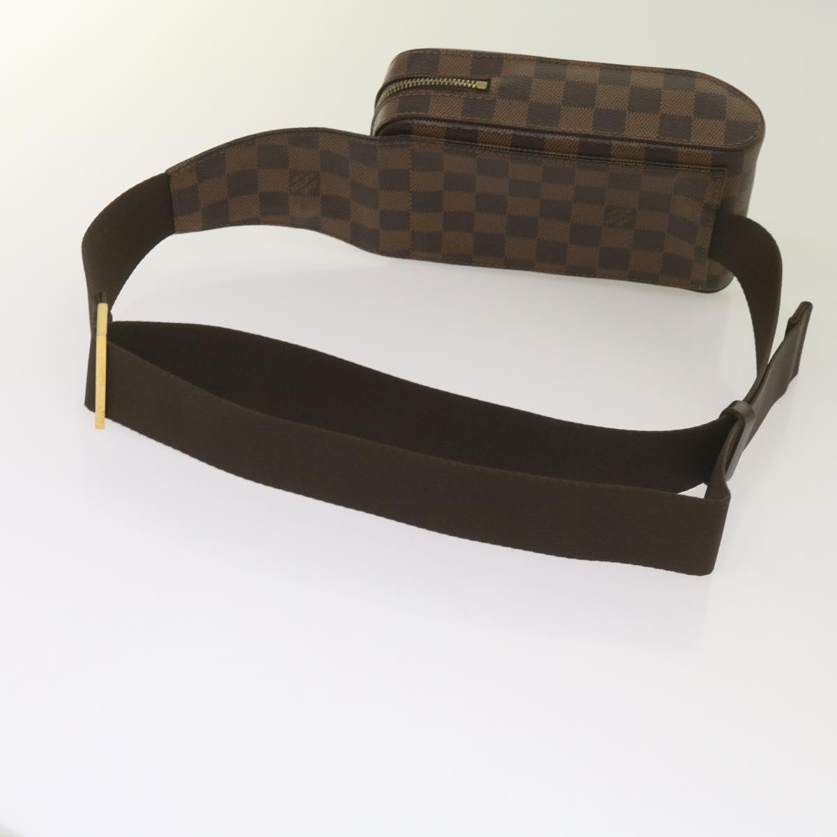LOUIS VUITTON Damier Ebene Geronimos Shoulder Bag N51994 LV 66446