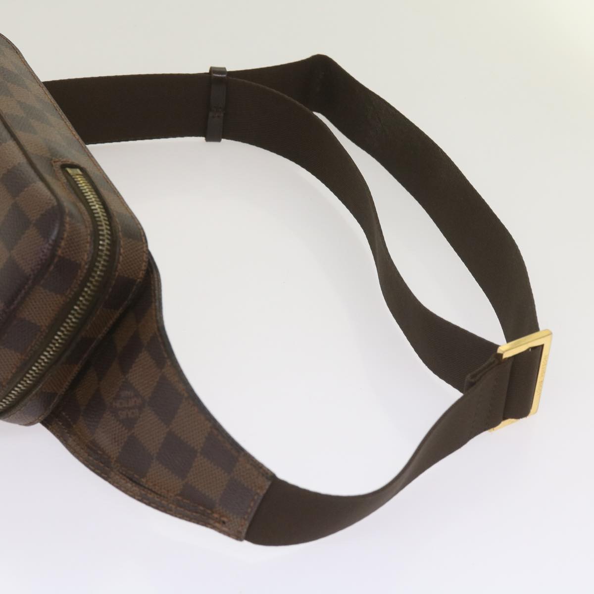 LOUIS VUITTON Damier Ebene Geronimos Shoulder Bag N51994 LV 66446
