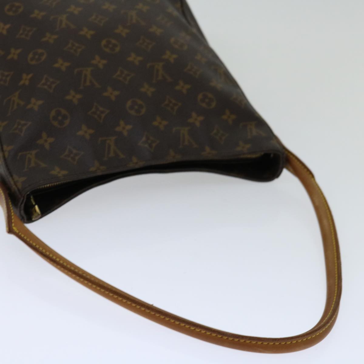 LOUIS VUITTON Monogram Looping GM Shoulder Bag M51145 LV 66462