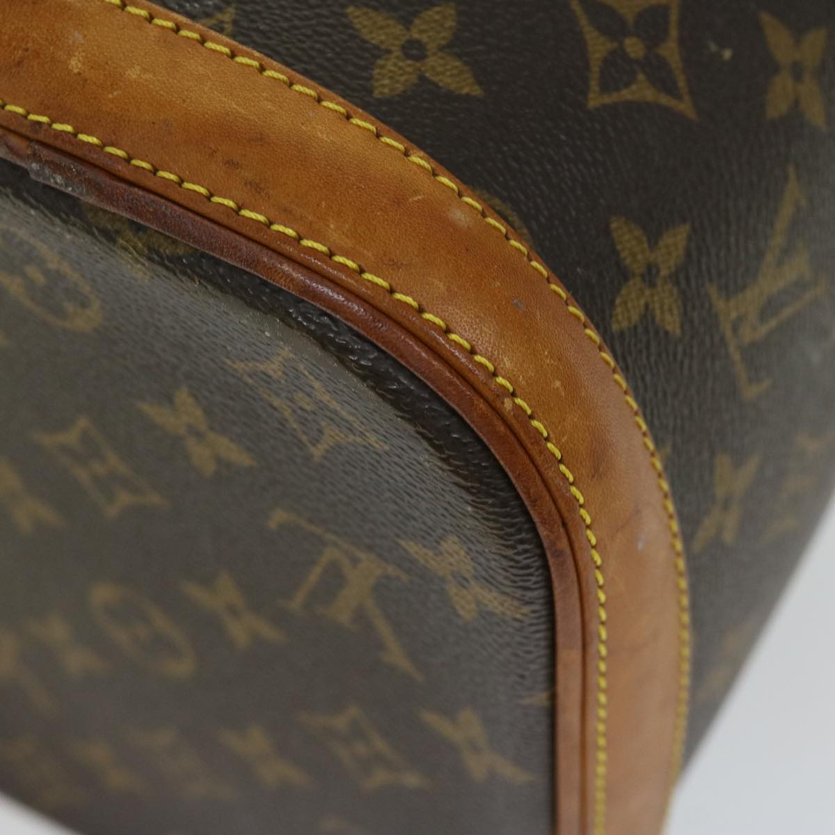 LOUIS VUITTON Monogram Nice Hand Bag 2way M47280 LV 66485