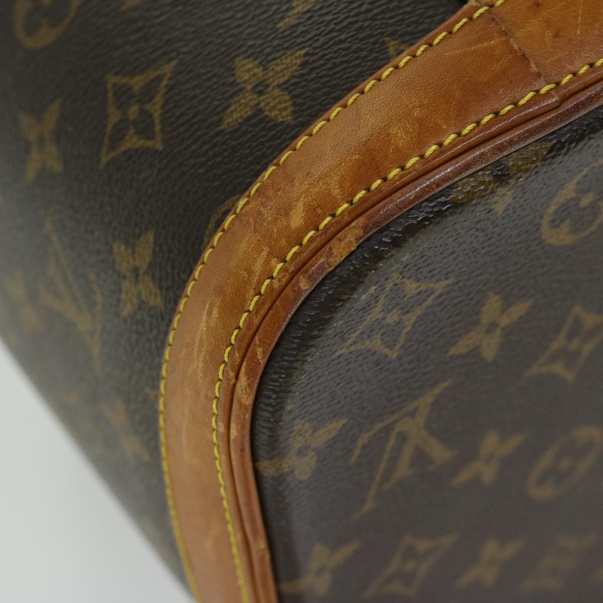 LOUIS VUITTON Monogram Nice Hand Bag 2way M47280 LV 66485