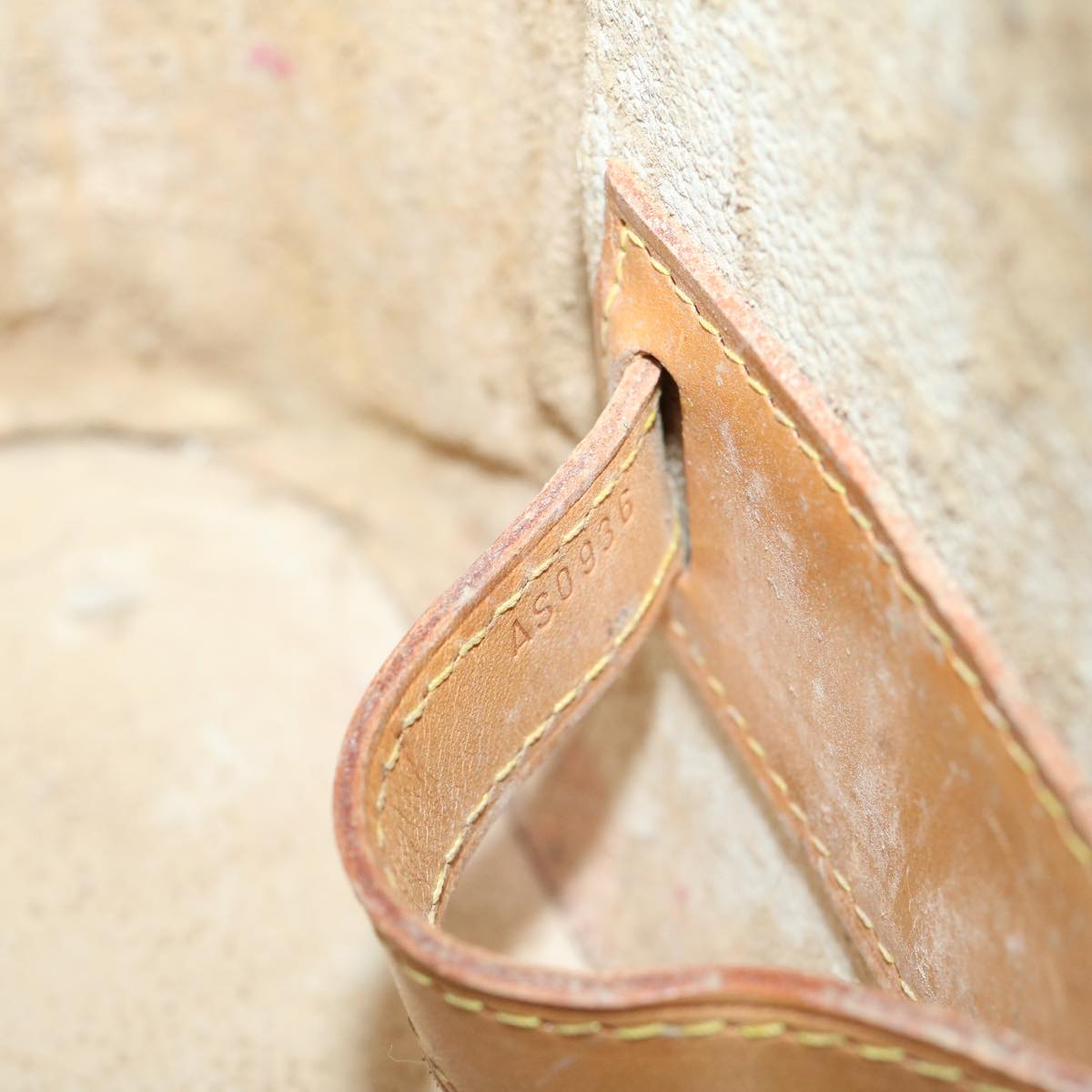 LOUIS VUITTON Monogram Nice Hand Bag 2way M47280 LV 66485