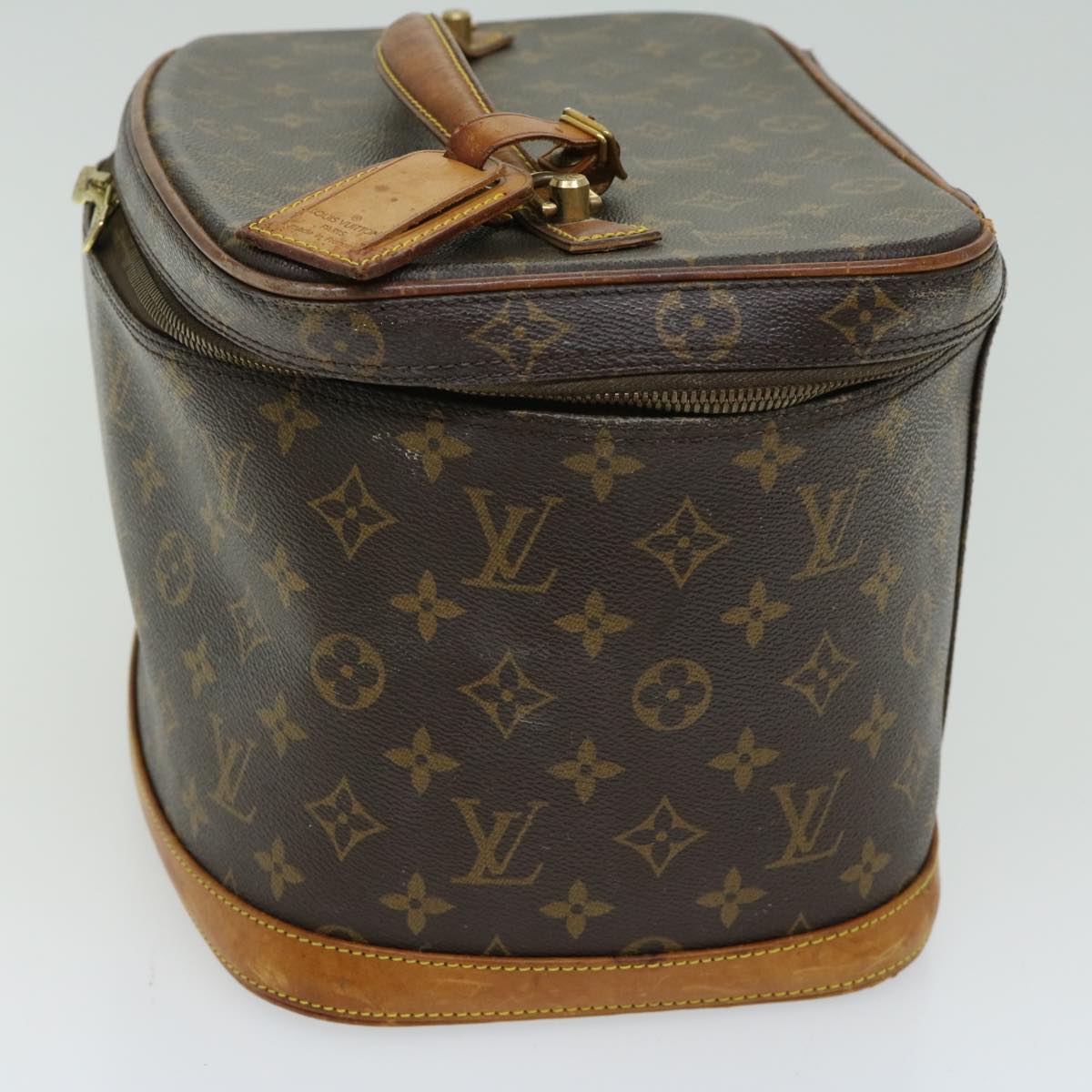 LOUIS VUITTON Monogram Nice Hand Bag 2way M47280 LV 66485