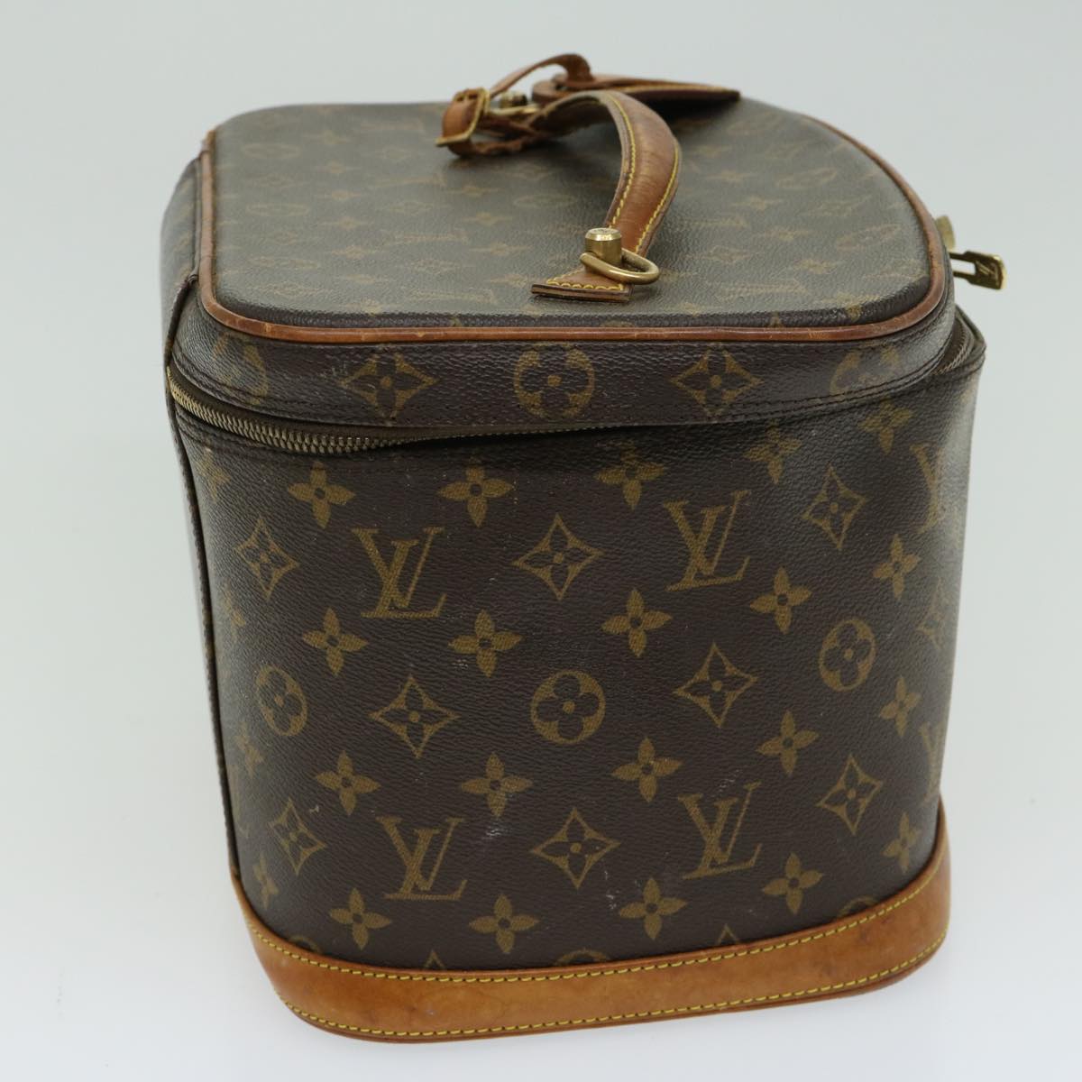 LOUIS VUITTON Monogram Nice Hand Bag 2way M47280 LV 66485