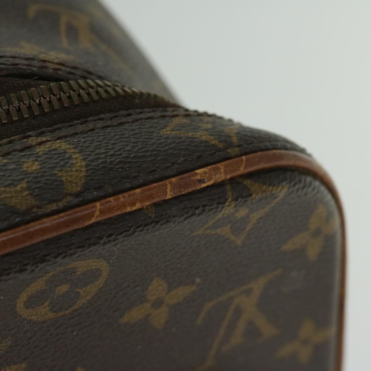 LOUIS VUITTON Monogram Nice Hand Bag 2way M47280 LV 66485