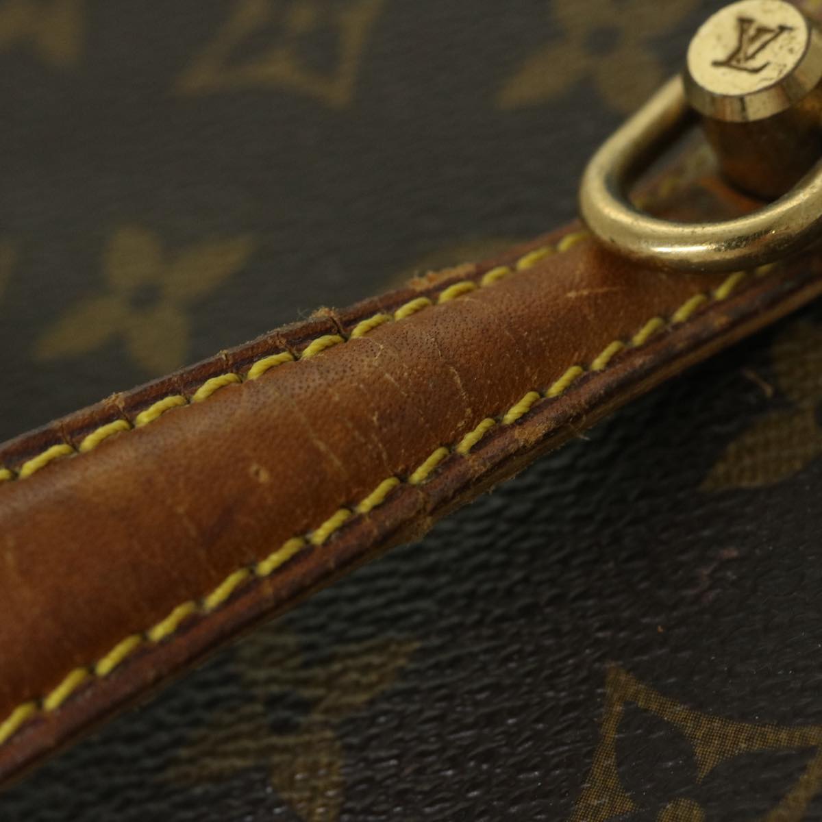 LOUIS VUITTON Monogram Nice Hand Bag 2way M47280 LV 66485