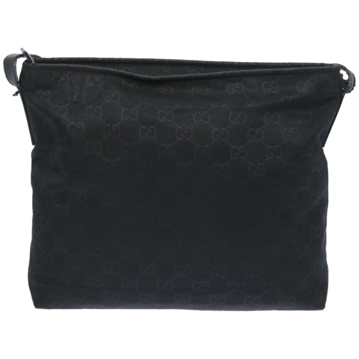 GUCCI GG Canvas Shoulder Bag Black 314529  66498
