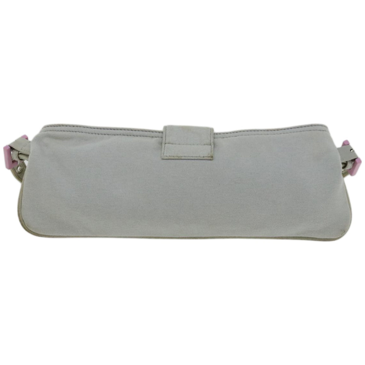 Luxury FendiMamma Baguette Shoulder Bag Nylon Gray66503