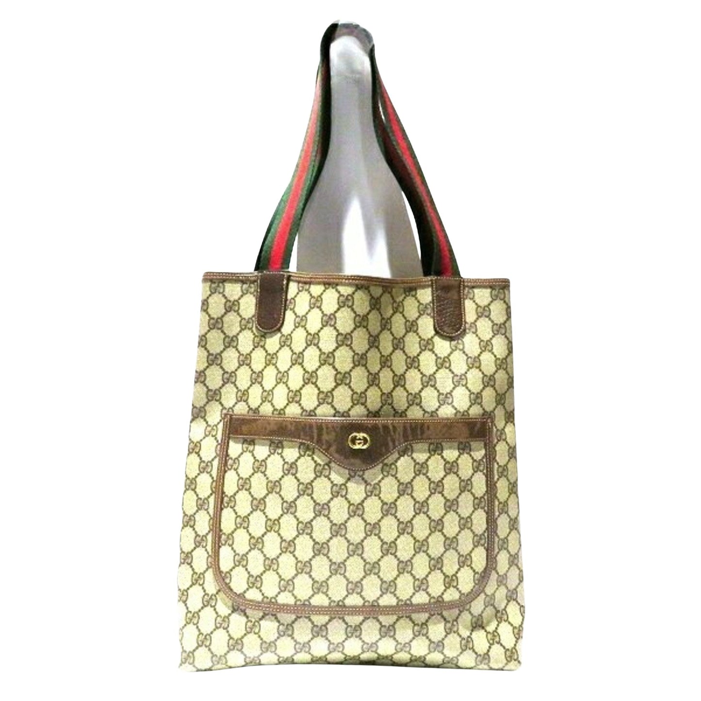 Gucci Sherry  Canvas Tote Bag ()