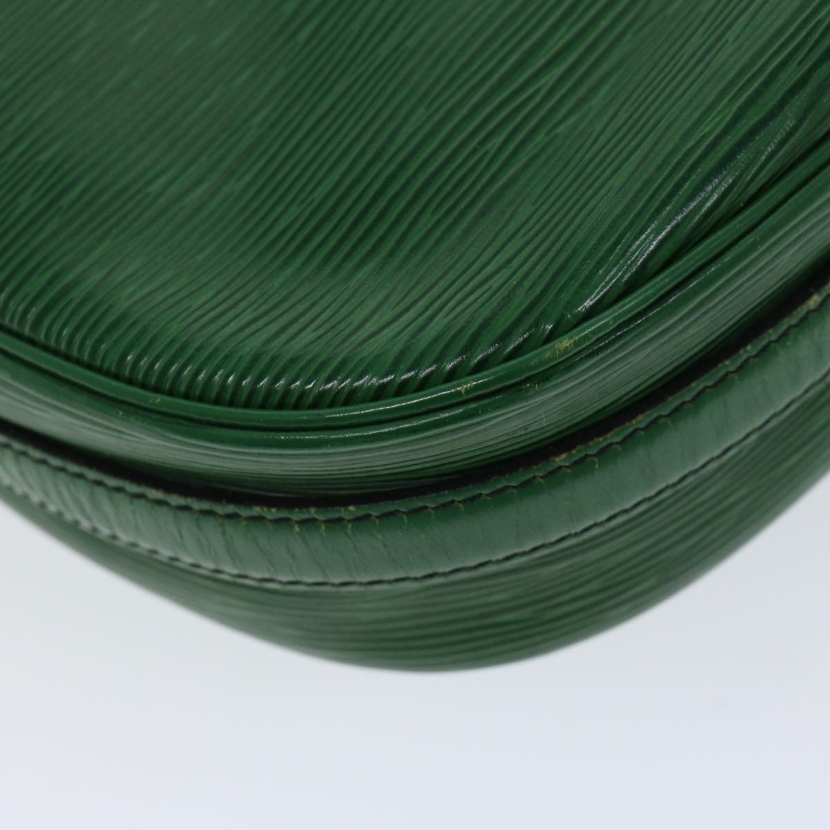 LOUIS VUITTON Epi Jeune Fille MM Shoulder Bag Green M52154 LV 66524