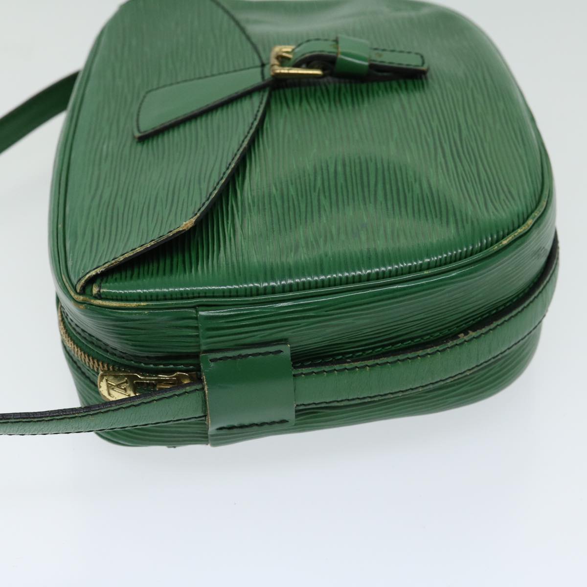 LOUIS VUITTON Epi Jeune Fille MM Shoulder Bag Green M52154 LV 66524