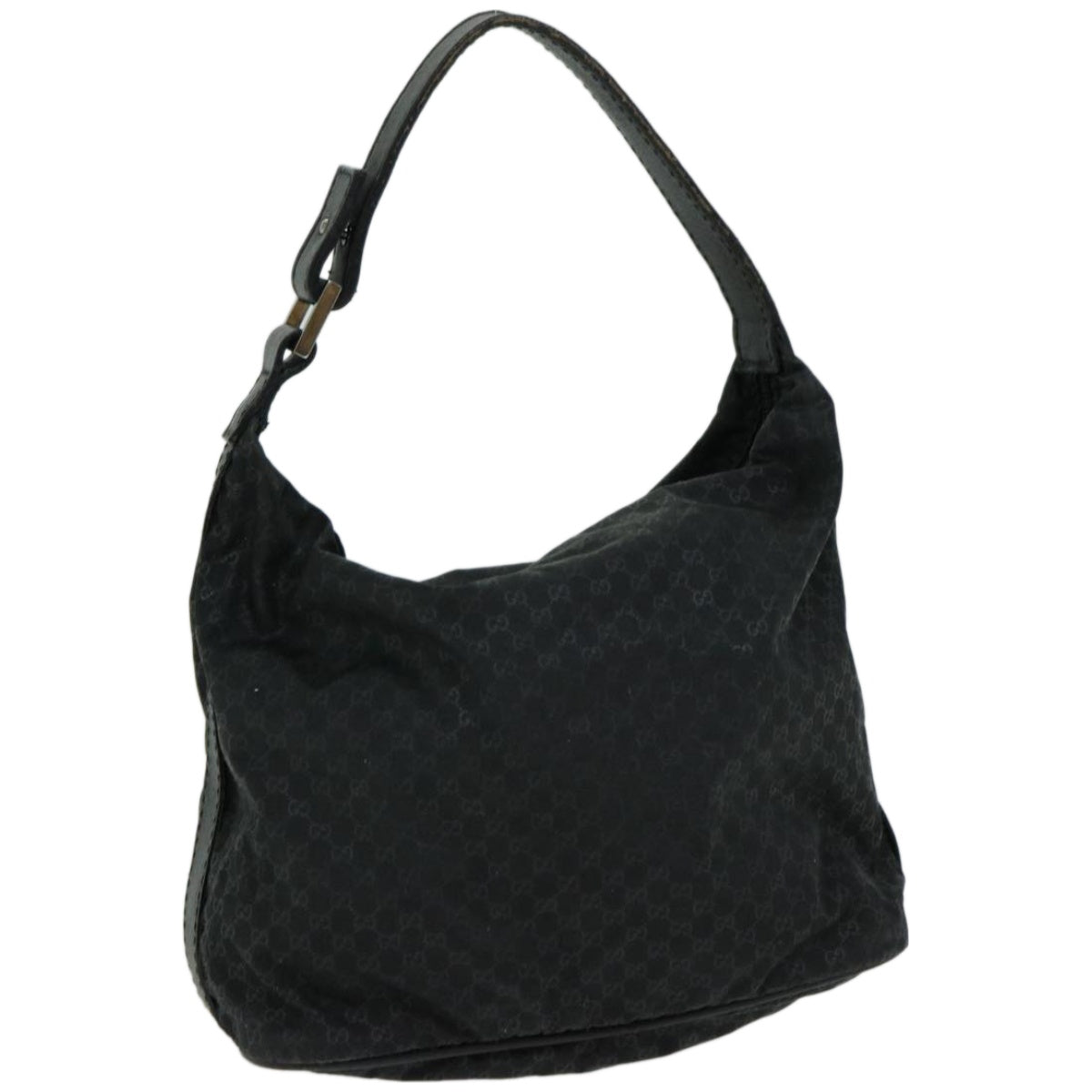 GUCCI GG Canvas Hand Bag Black 039 1147  66541