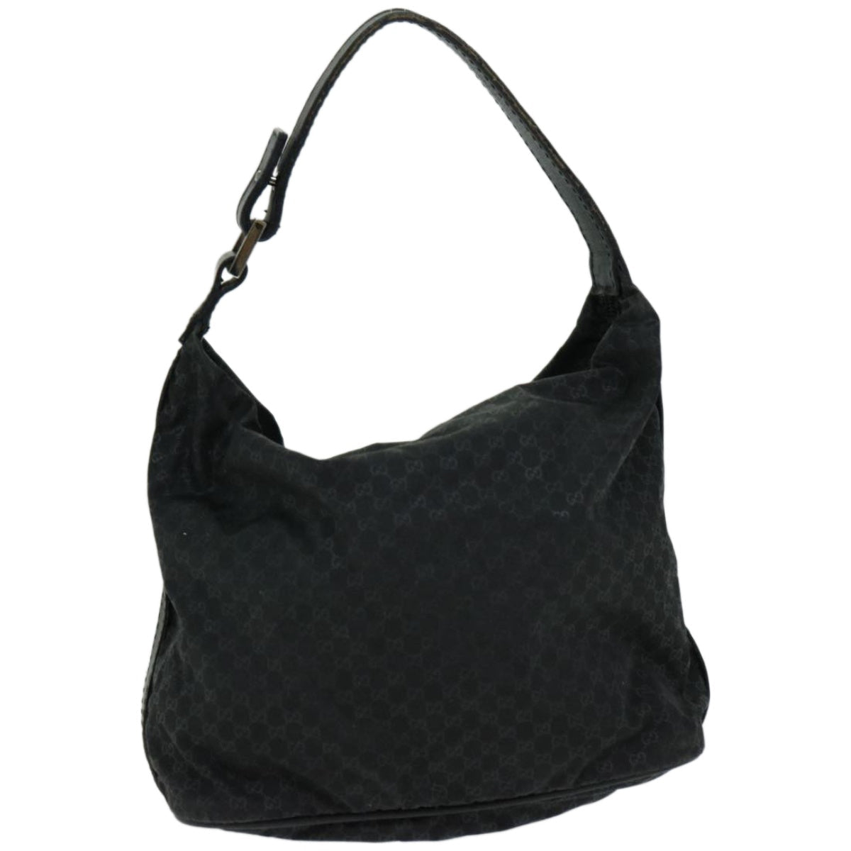 GUCCI GG Canvas Hand Bag Black 039 1147  66541
