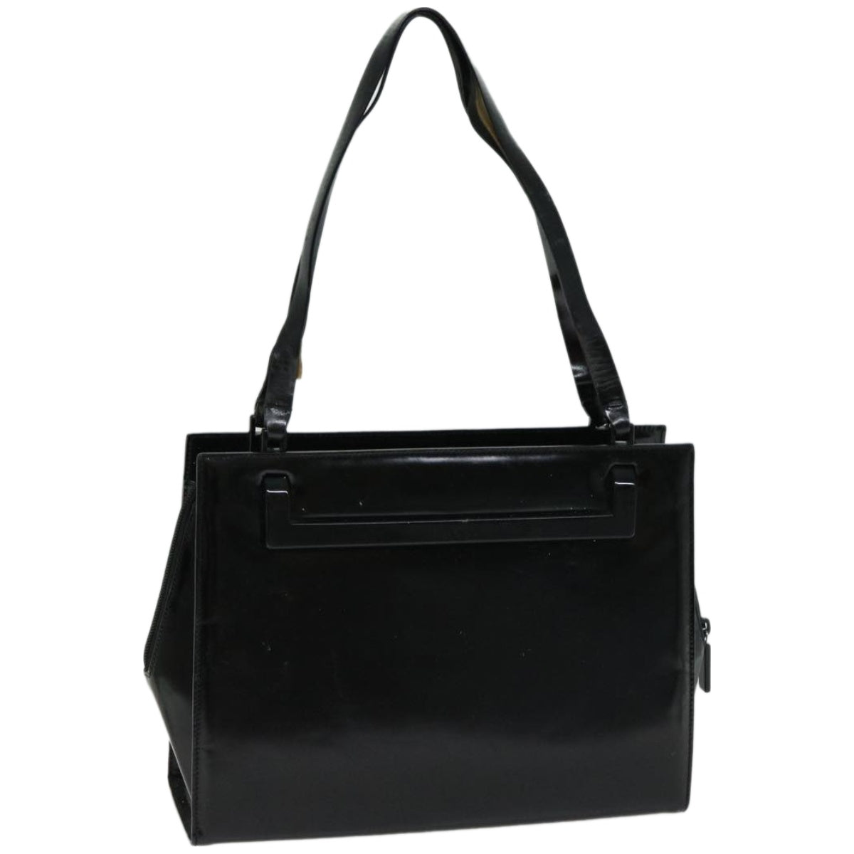 GUCCI Shoulder Bag Patent leather Black 002 1013 3444  66617