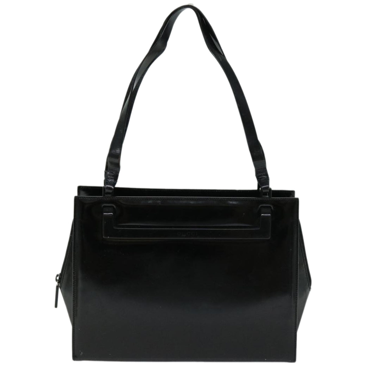 GUCCI Shoulder Bag Patent leather Black 002 1013 3444  66617