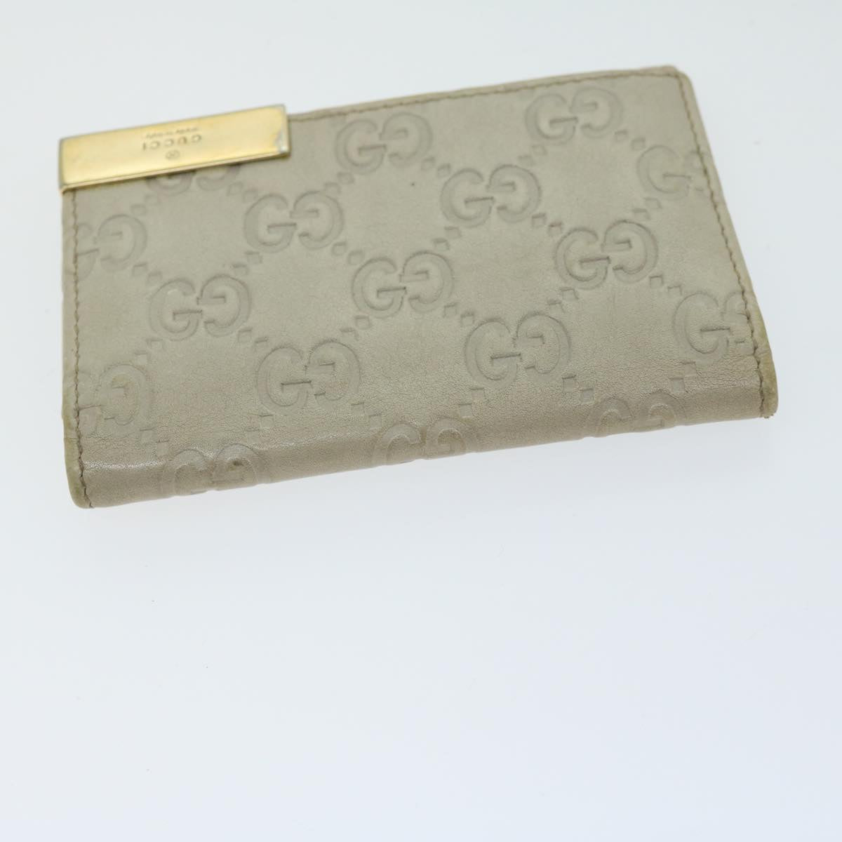 GUCCI Guccissima Day Planner Cover Card Case 2Set Beige Pink  66632