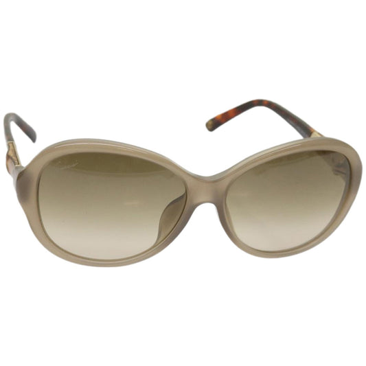 GUCCI Bamboo Sunglasses plastic Brown  66637