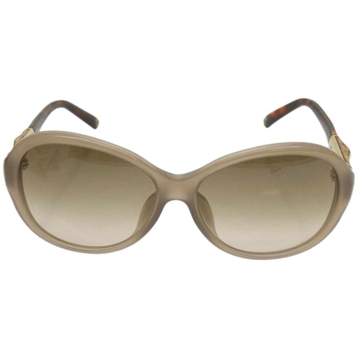 GUCCI Bamboo Sunglasses plastic Brown  66637