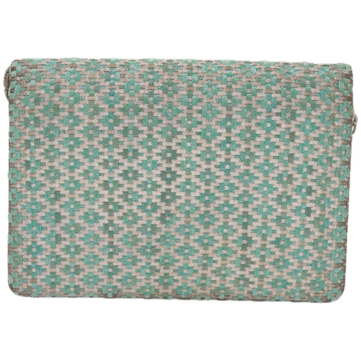 GUCCI Shoulder Bag Canvas Green  66666