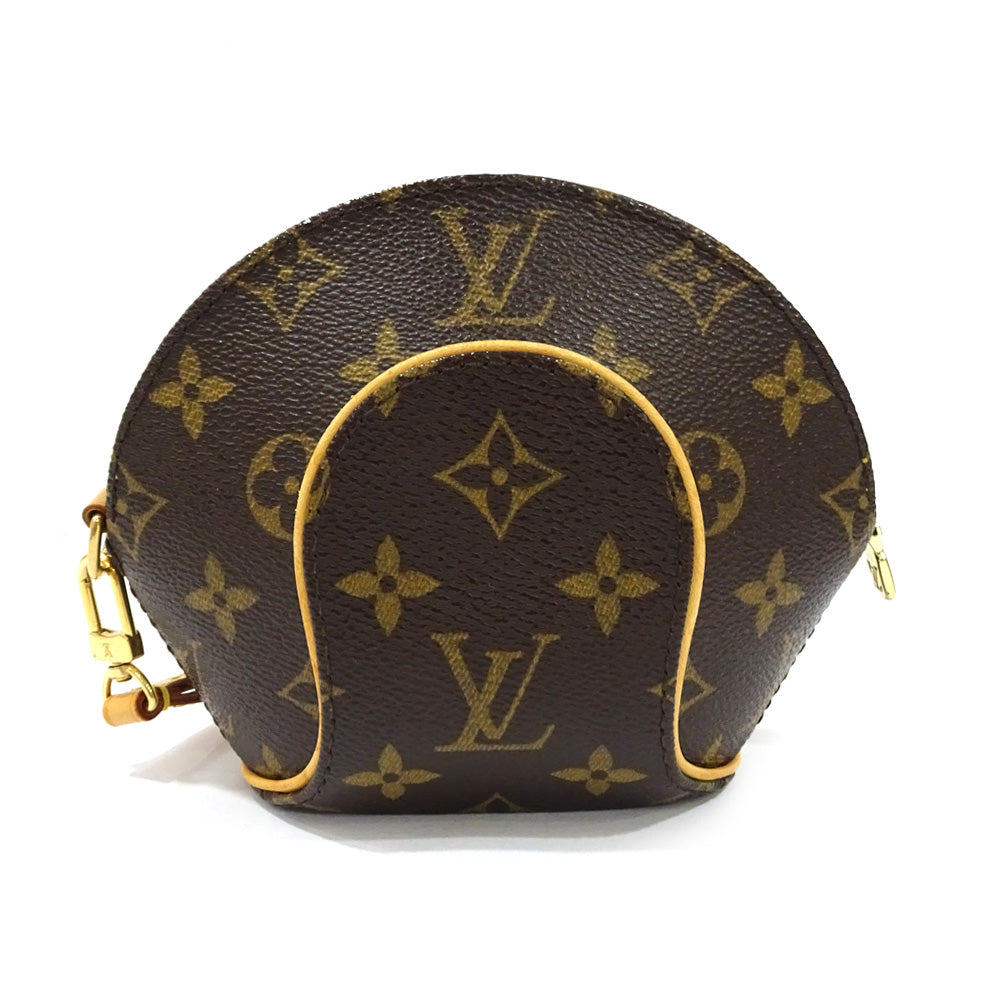 Louis Vuitton Mini Ellipse M51129 Monogram Pouch Backpack Brown Leather
